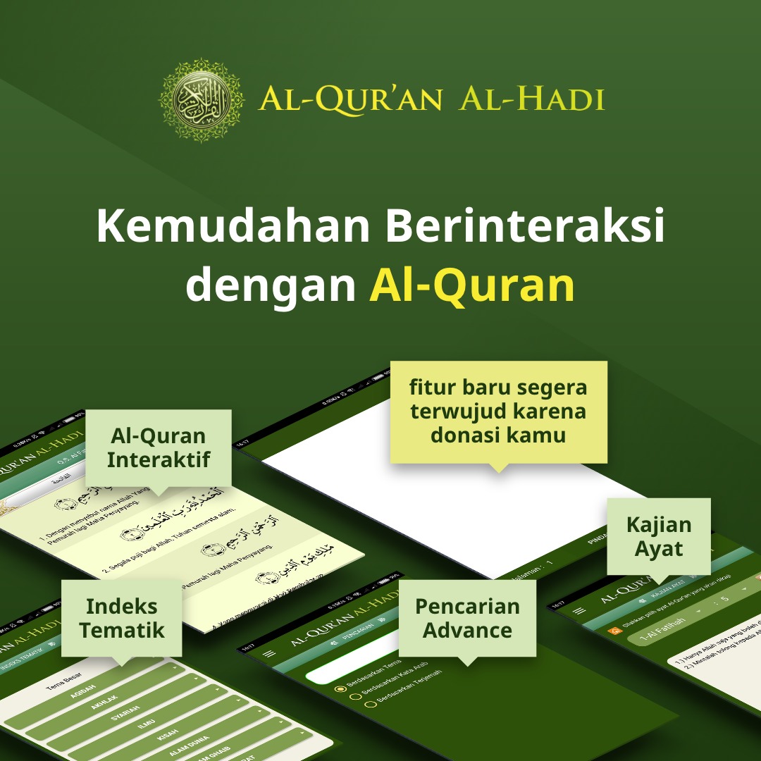 Raih 600 Ribu Kebaikan Bersama al-Quran al-Hadi